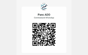 Qr Code pour rejoindre le groupe wathsApp de vos Ados